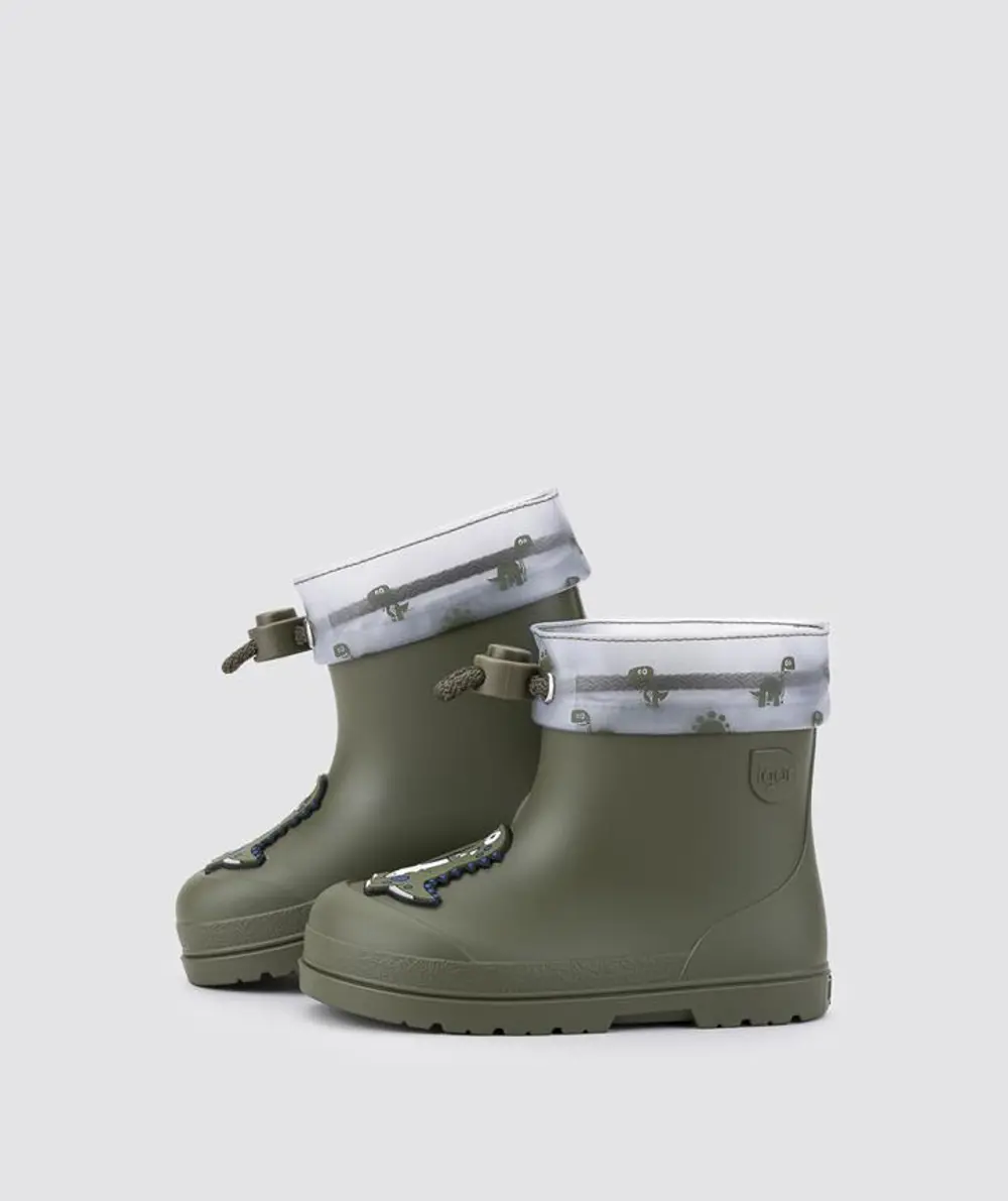 IGOR Mendi Dino Kaki - Khaki Yağmur Çizmesi W10323-042 IGOR Mendi Dino Kaki - Khaki Yağmur Çizmesi W10323-042
