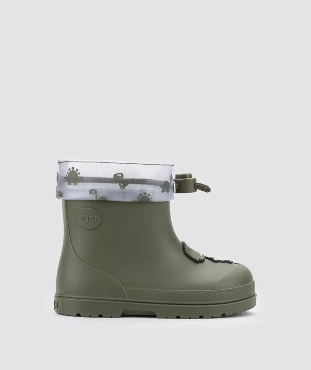 IGOR Mendi Dino Kaki - Khaki Yağmur Çizmesi W10323-042 IGOR Mendi Dino Kaki - Khaki Yağmur Çizmesi W10323-042