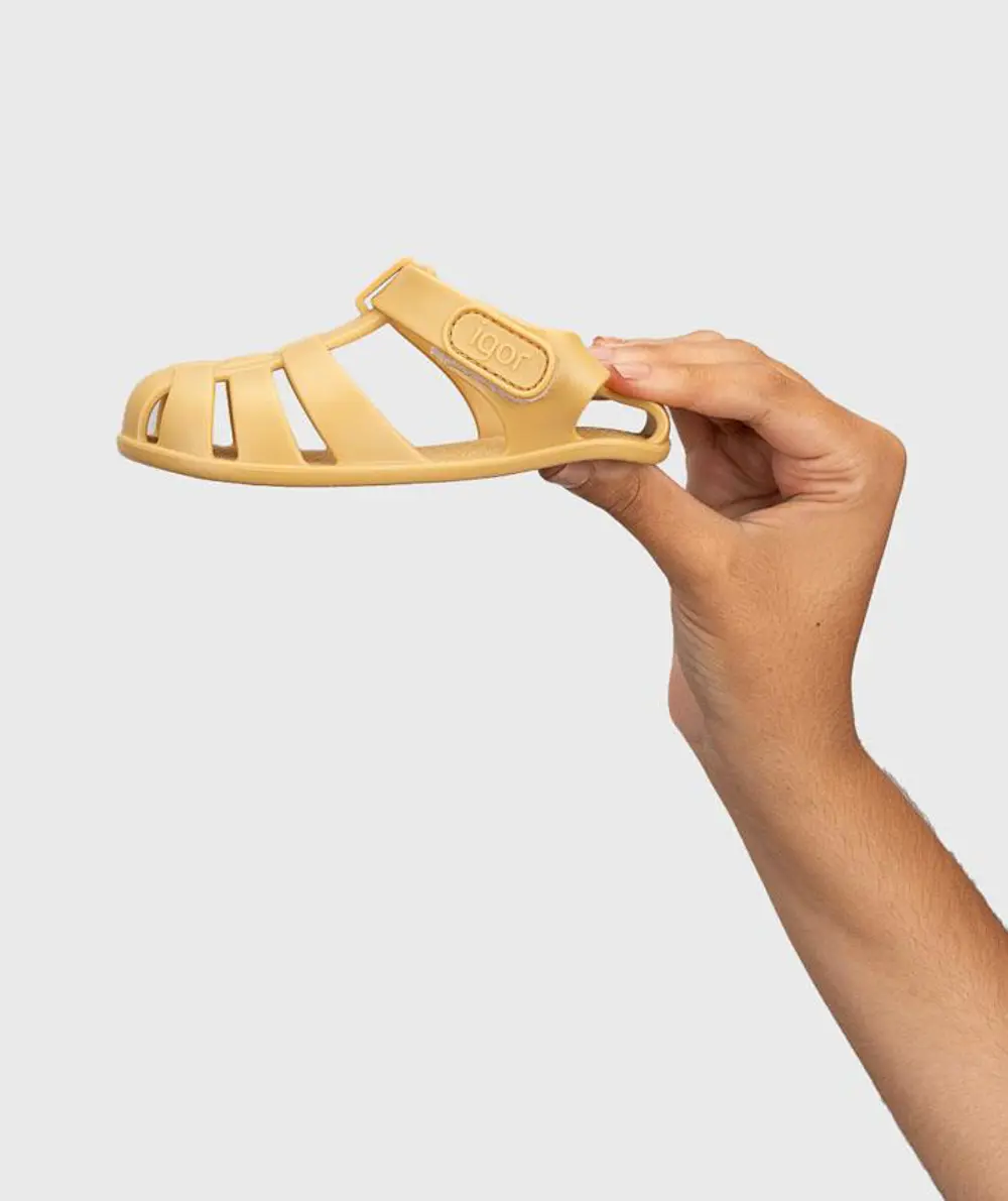 IGOR Nemo Solid Dijon Unisex Çocuk Sandalet S10324-235 IGOR Nemo Solid Dijon Unisex Çocuk Sandalet S10324-235