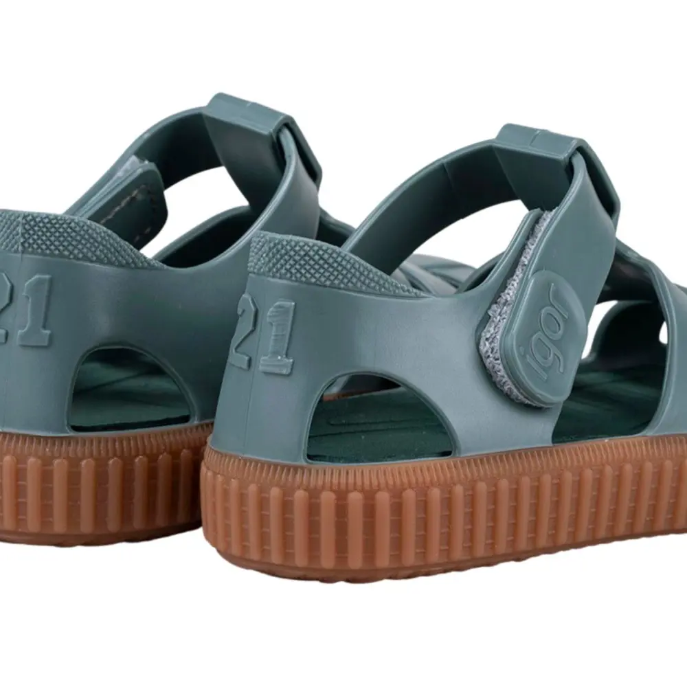 IGOR Nico Caramelo Salvia Unisex Çocuk Sandalet S10291-231