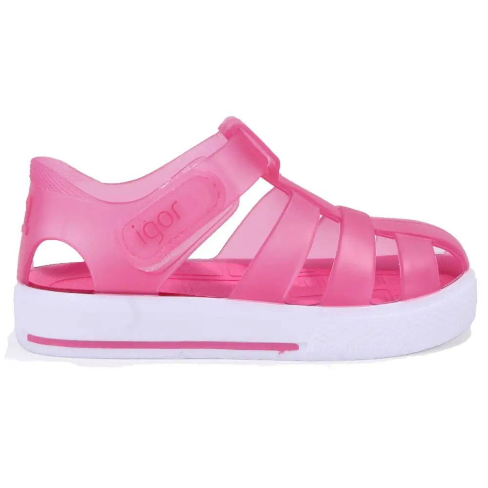 Igor S10171 Star Fuşya Ortopedik Günlük Kız Çocuk Sandalet