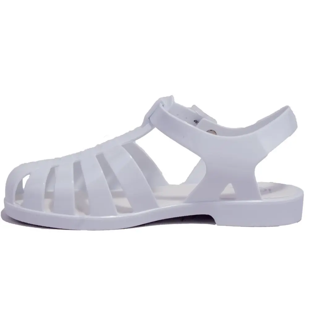 Igor S10258 Bıarrıtz Beyaz Ortopedik Günlük Kadın Sandalet