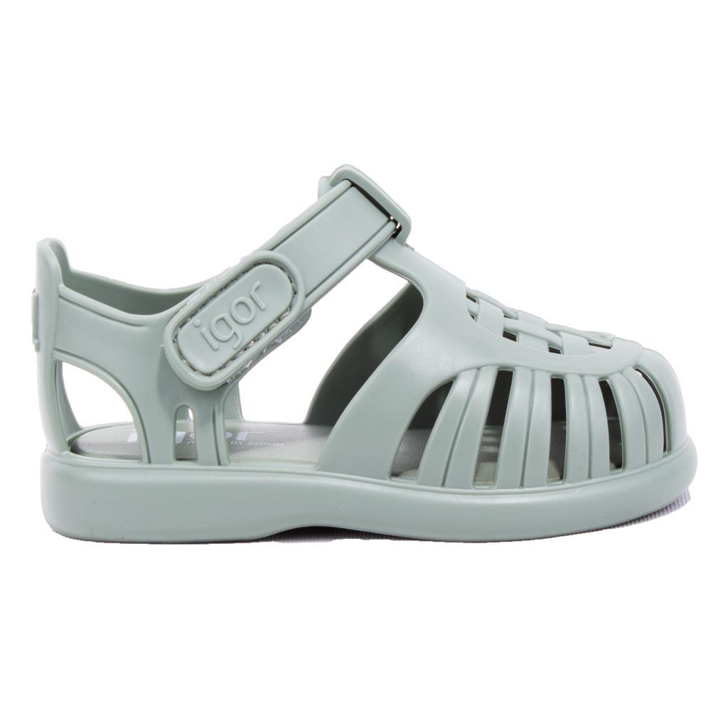 İgor  S10271 Tobby Solid Yeşil Ortopedik Günlük Erkek Çocuk Sandal