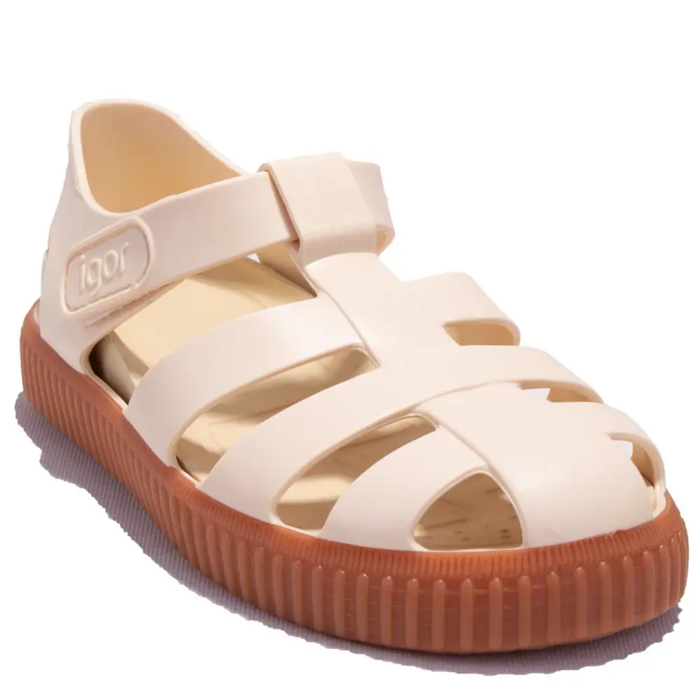 Igor S10291 Nıco Caramelo Bej  Ortopedik Günlük Erkek Çocuk Sanda
