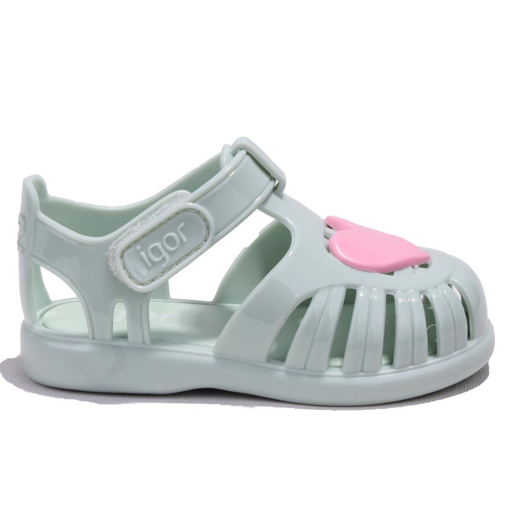 İgor  S10310 Tobby Gloss Love Mint Ortopedik Günlük Kiz Çocuk Sand