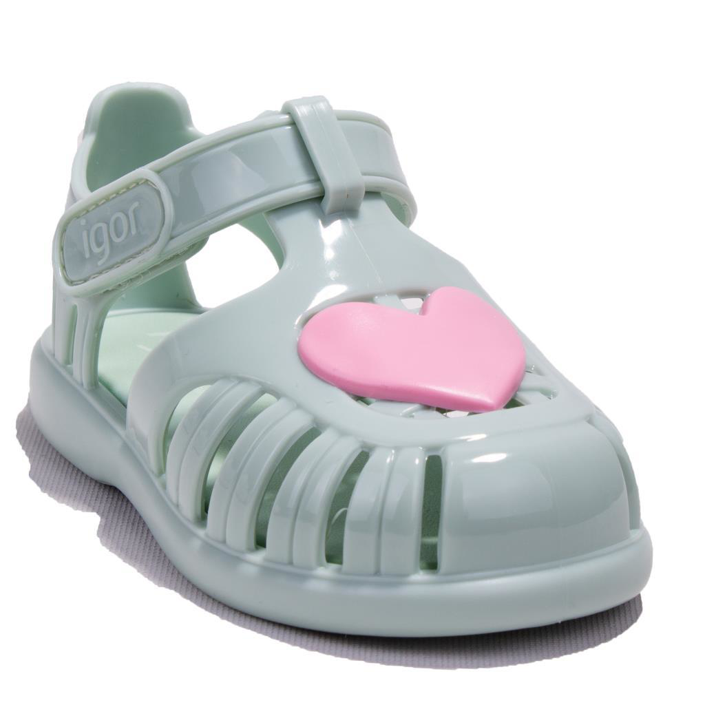 İgor  S10310 Tobby Gloss Love Mint Ortopedik Günlük Kiz Çocuk Sand