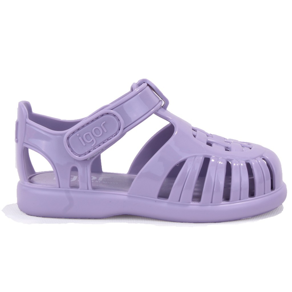 İgor  S10311 Tobby Gloss Leylak Ortopedik Günlük Kiz Çocuk Sandale