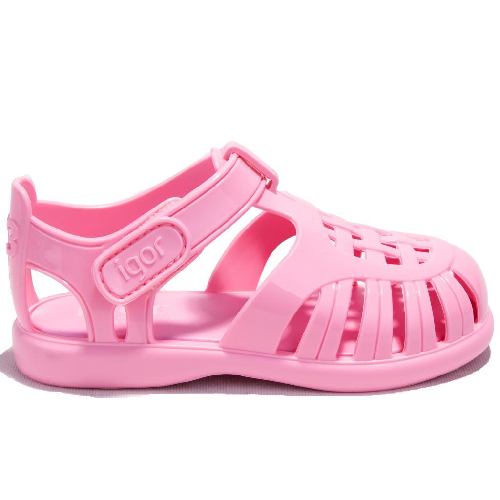 İgor  S10311 Tobby Gloss Pembe Ortopedik Günlük Kiz Çocuk Sandalet