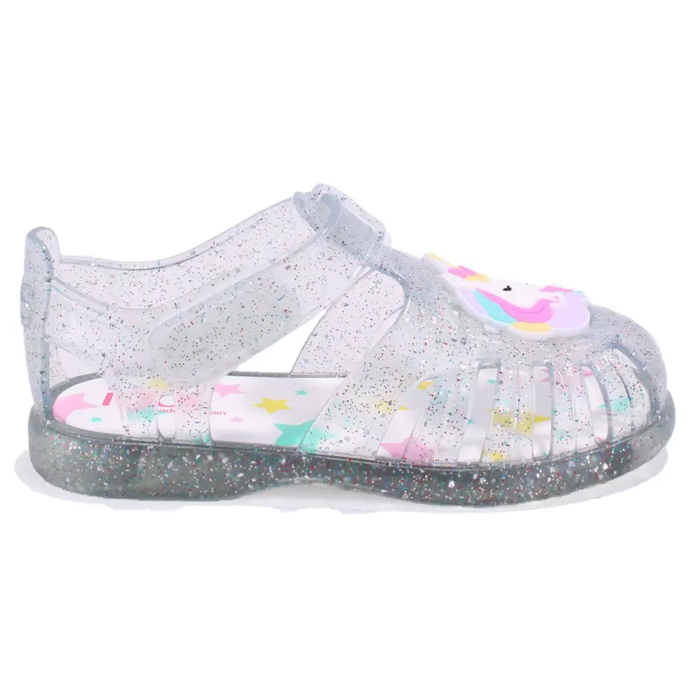 Igor S10341 Tobby Unicornio Beyaz Şeffaf Ortopedik Günlük Kız Çoc