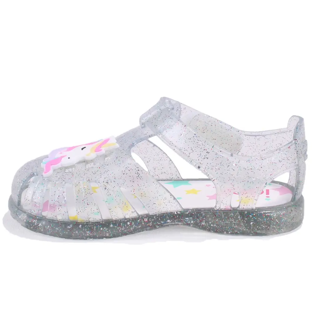 Igor S10341 Tobby Unicornio Beyaz Şeffaf Ortopedik Günlük Kız Çoc