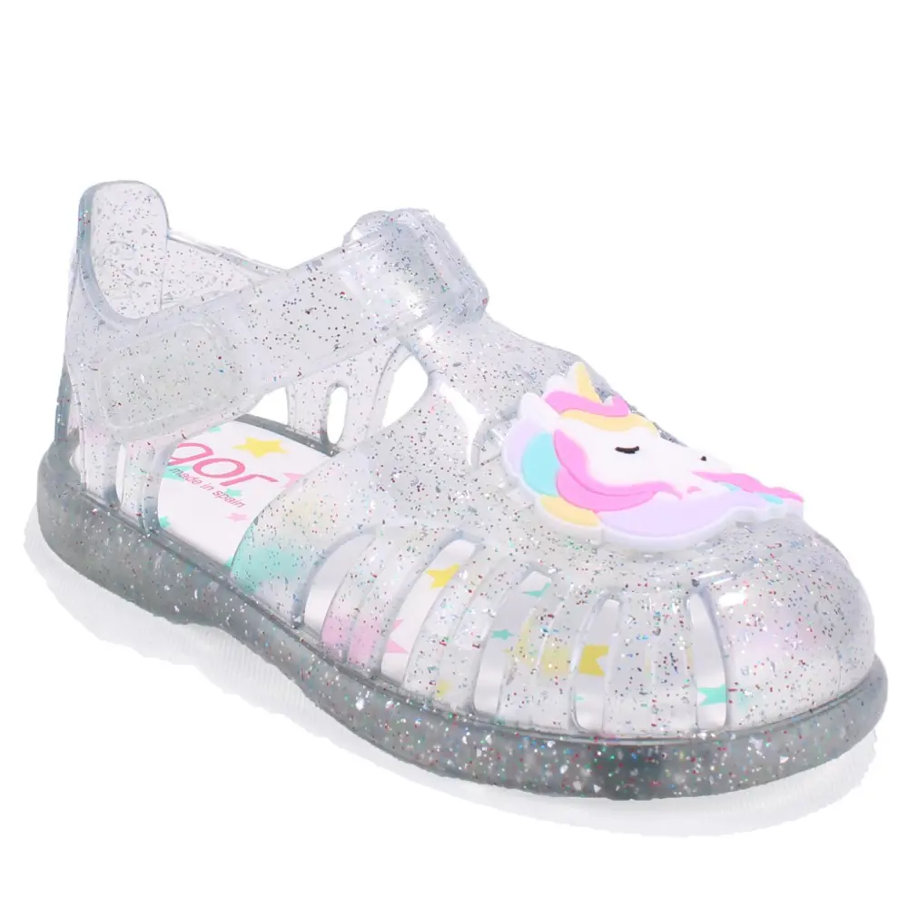 Igor S10341 Tobby Unicornio Beyaz Şeffaf Ortopedik Günlük Kız Çoc
