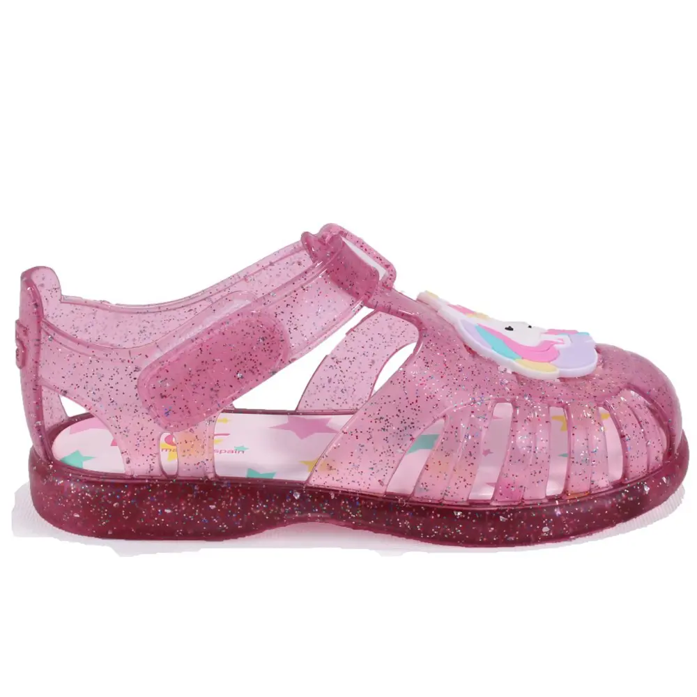 Igor S10341 Tobby Unicornio Fuşya Şeffaf Ortopedik Günlük Kız Çoc