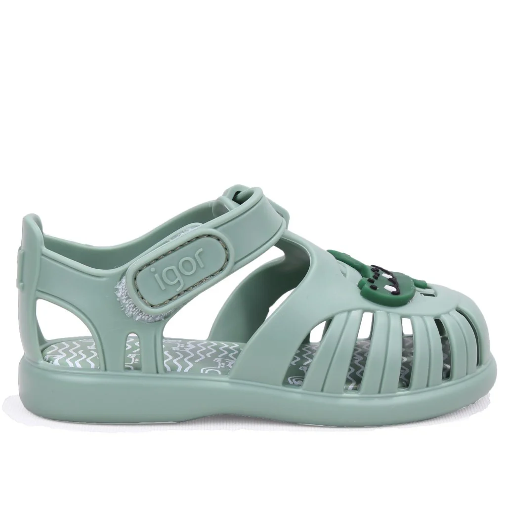 Igor S10371 Tobby Croco Yeşil Günlük Erkek Çocuk Sandalet