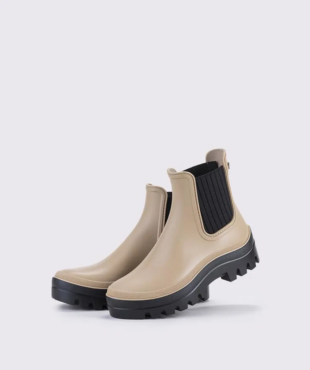 IGOR Soul Black Beige Kadın Bot Çizme W10280-004