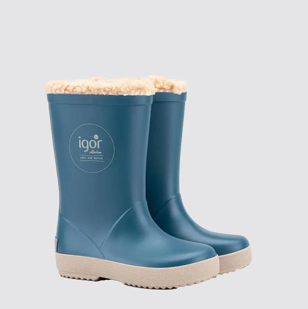 IGOR Splash DK Borreguito Petroleo - Beige Yağmur Çizmesi W10293-