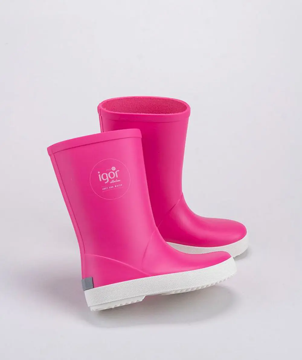IGOR Splash Nautico Fuşya Yağmur Çizmesi W10107-007