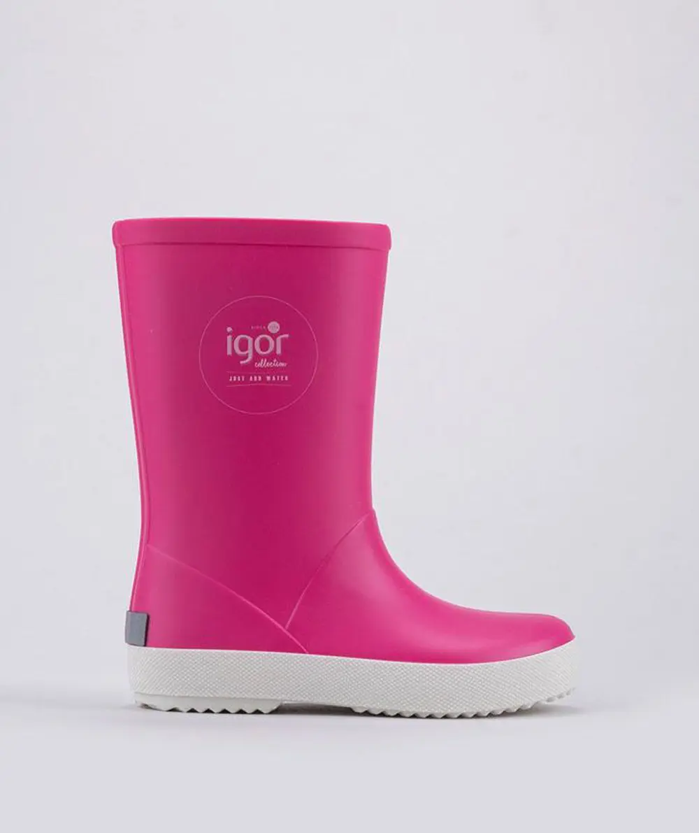 IGOR Splash Nautico Fuşya Yağmur Çizmesi W10107-007