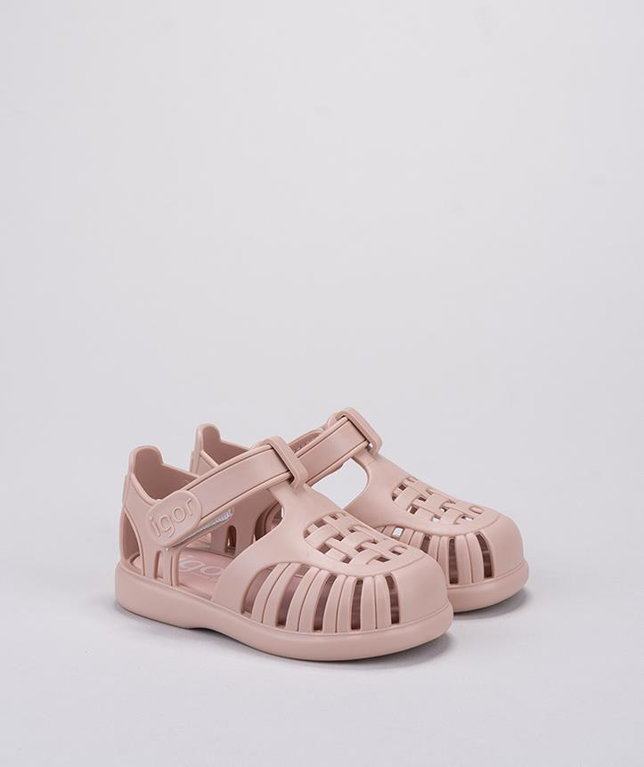 İgor  Tobby Solid Pudra Çocuk Sandalet S10271-197