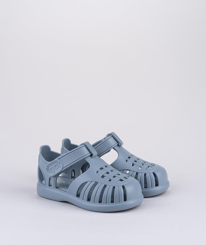 İgor  Tobby Solid Okyanus Mavisi Çocuk Sandalet S10271-225
