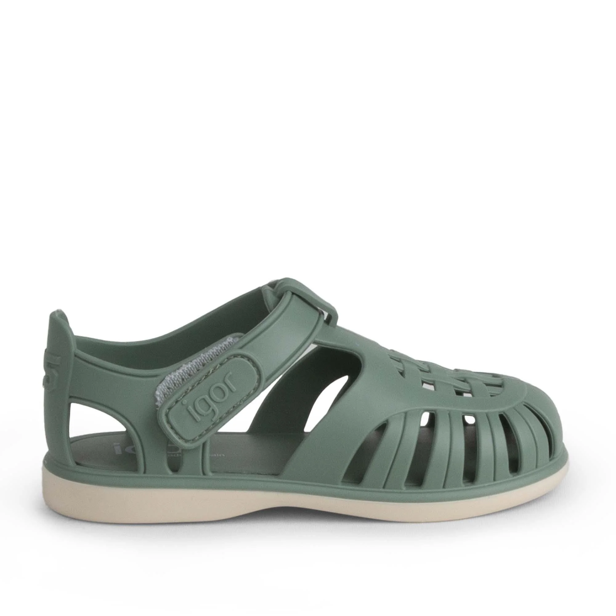 IGOR Tobby Solid Bicolor Nuevo Verde Unisex Çocuk Sandalet BB355- IGOR Tobby Solid Bicolor Nuevo Verde Unisex Çocuk Sandalet BB355-
