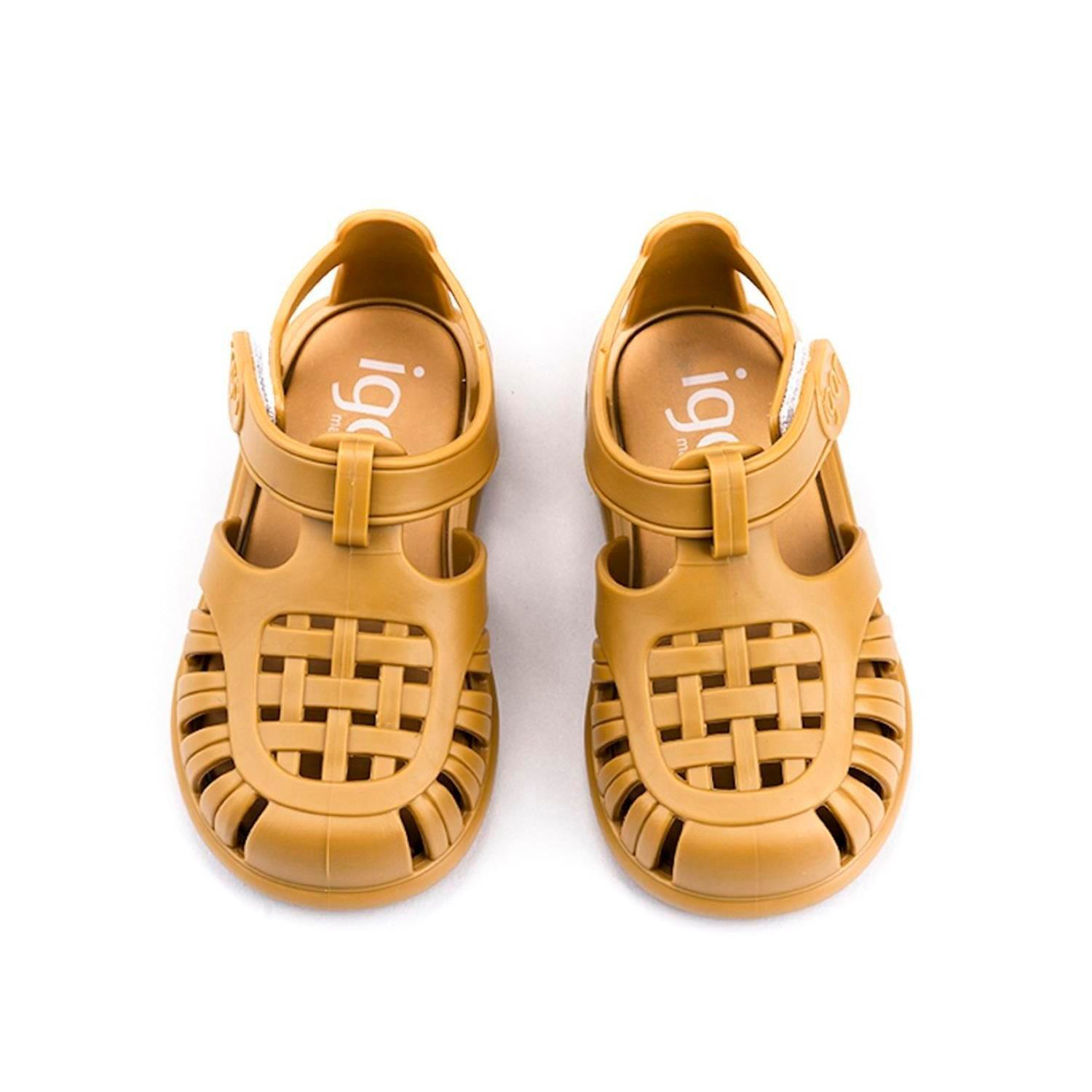 İgor Tobby Solid Mostaza Çocuk Sandalet S10271-080 İgor Tobby Solid Mostaza Çocuk Sandalet S10271-080