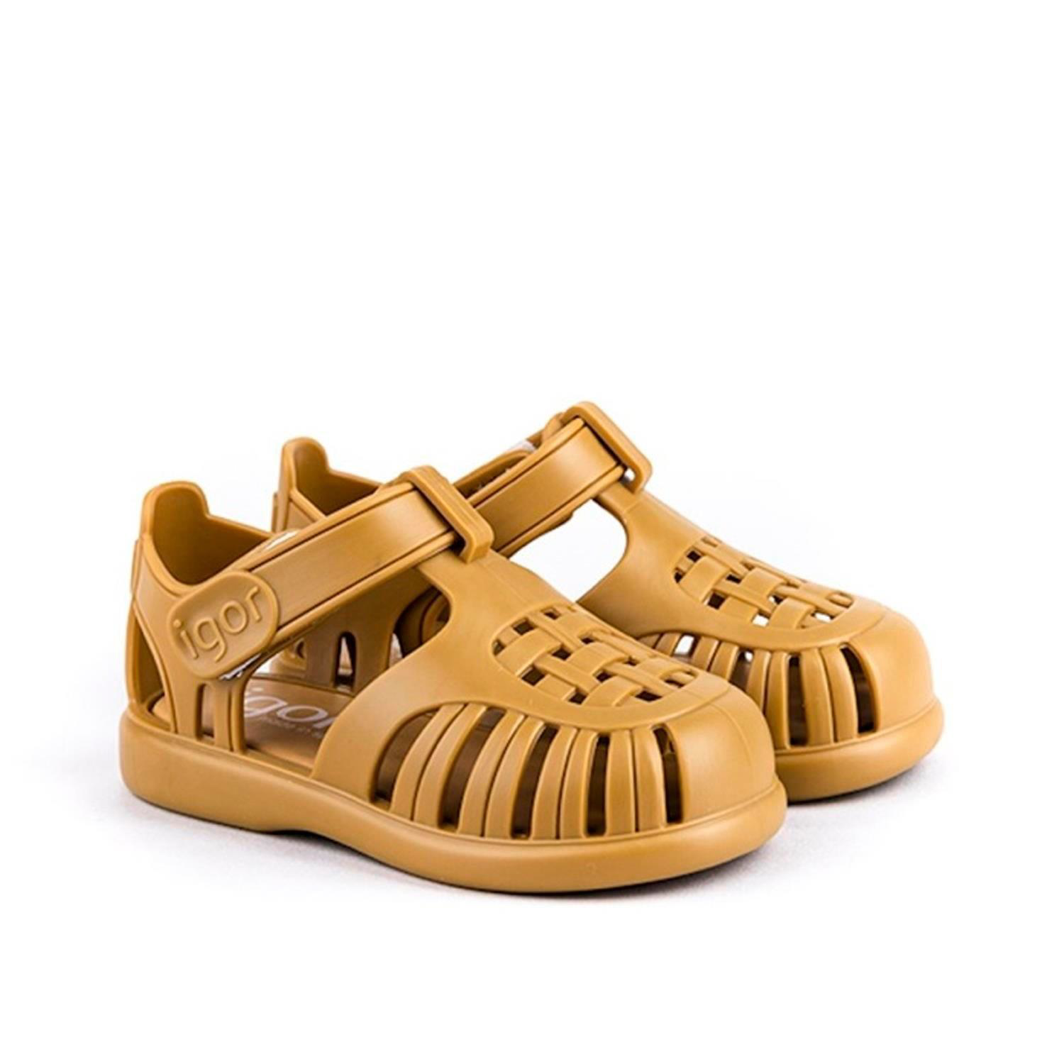 İgor Tobby Solid Mostaza Çocuk Sandalet S10271-080 İgor Tobby Solid Mostaza Çocuk Sandalet S10271-080