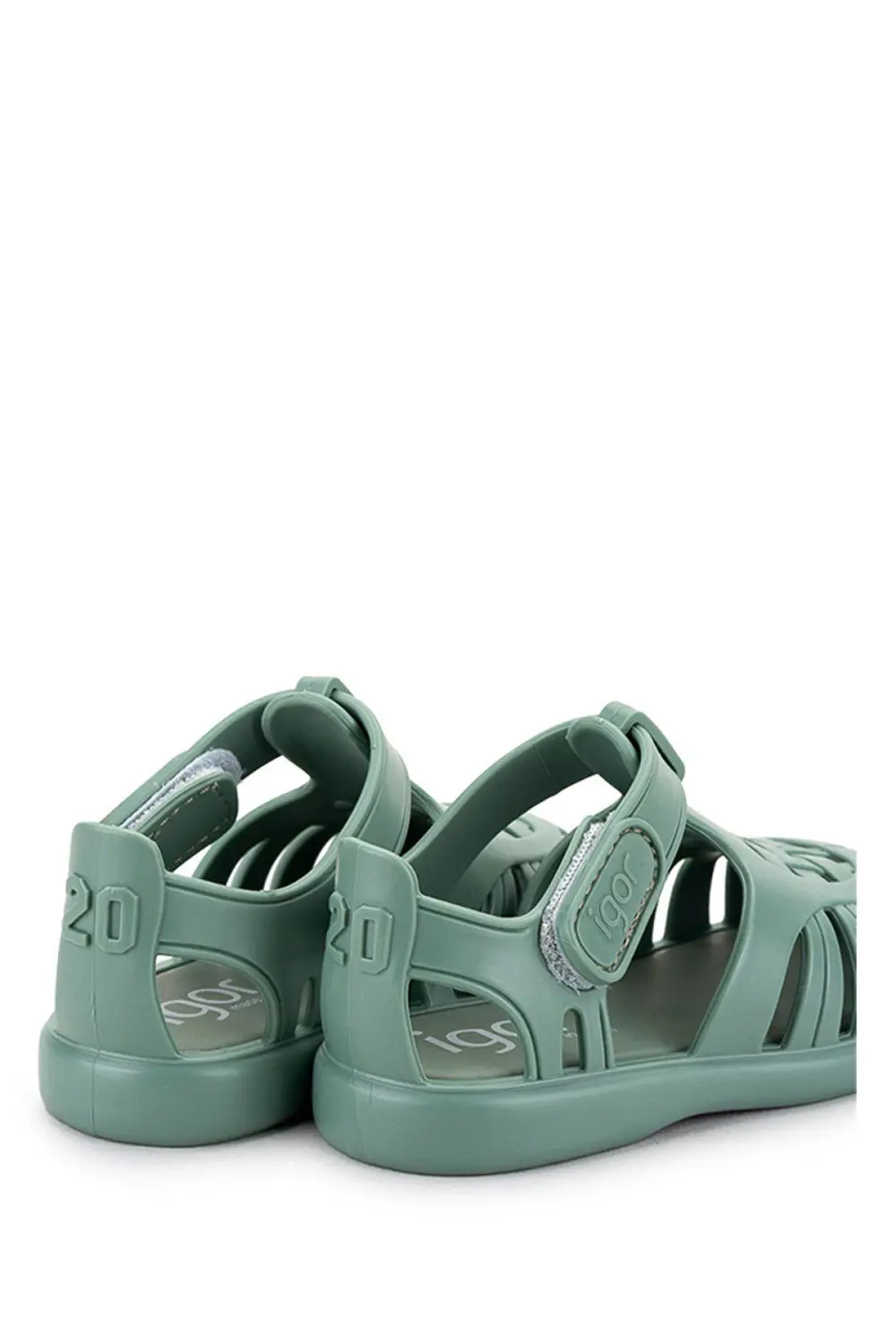 IGOR Tobby Solid Nuevo Verde Çocuk Sandalet S10271-384 IGOR Tobby Solid Nuevo Verde Çocuk Sandalet S10271-384