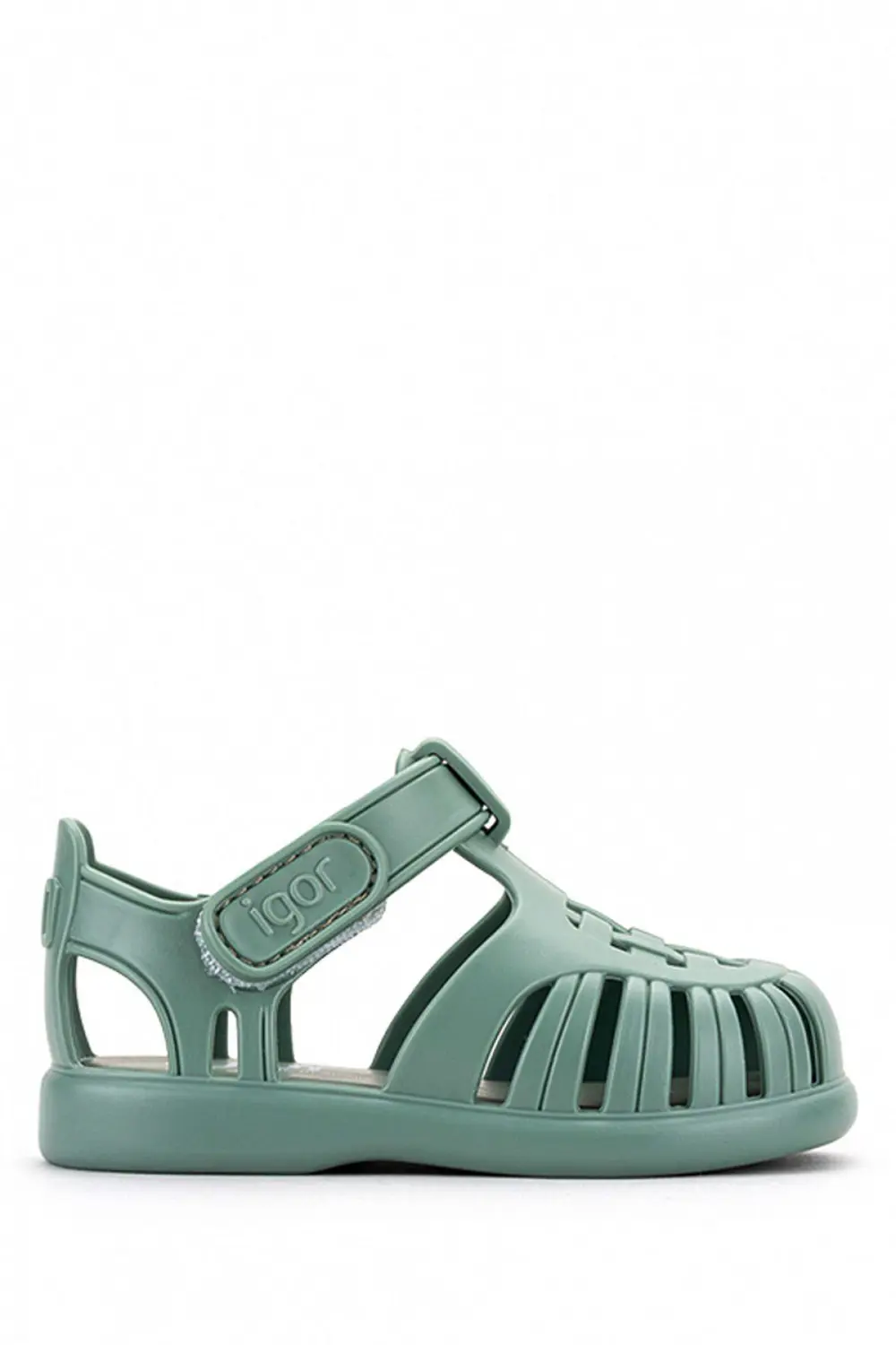 IGOR Tobby Solid Nuevo Verde Çocuk Sandalet S10271-384 IGOR Tobby Solid Nuevo Verde Çocuk Sandalet S10271-384