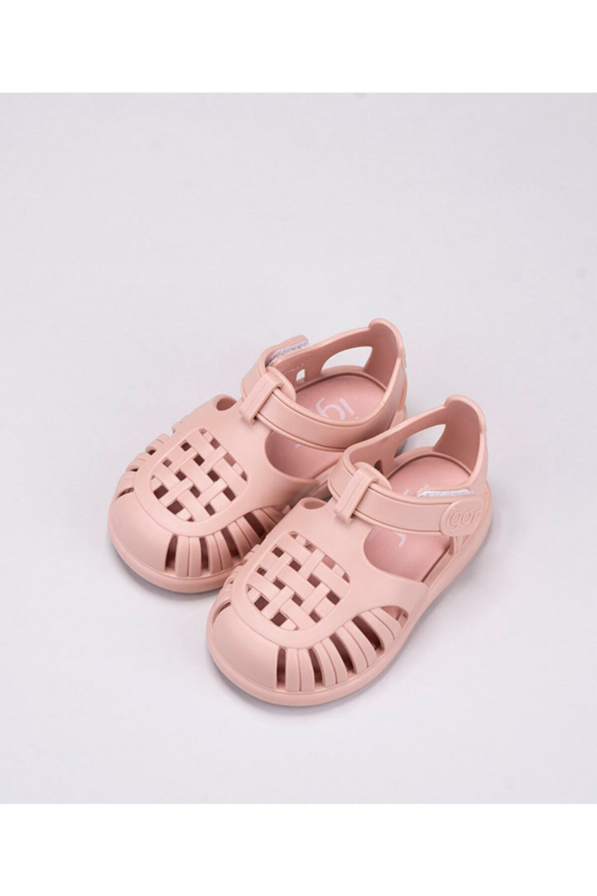 İgor  Tobby Solid Pudra Çocuk Sandalet S10271-197