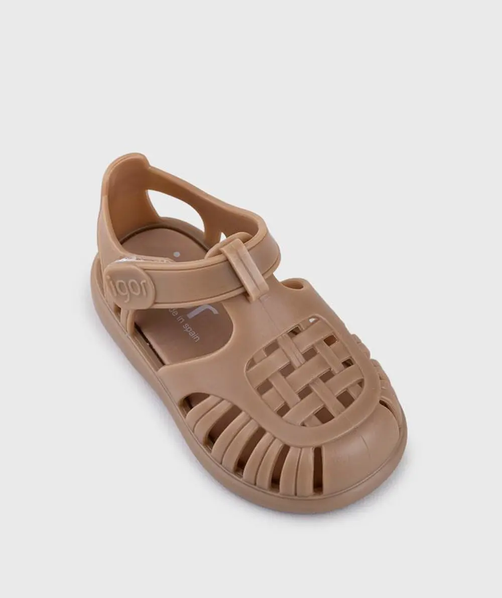IGOR Tobby Solid Taupe Çocuk Sandalet S10271-183