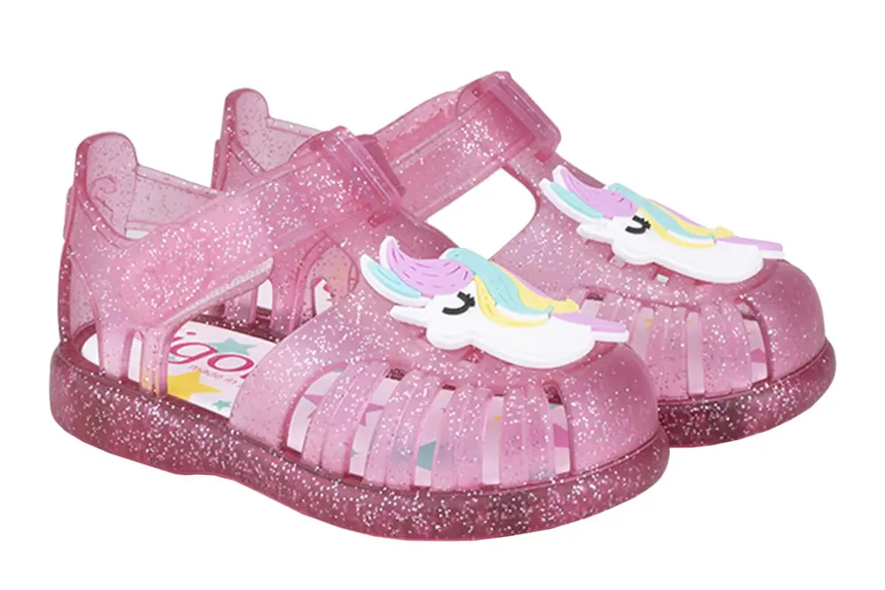 IGOR Tobby Unicorn Kız Çocuk Simli Fuşya S10309-057