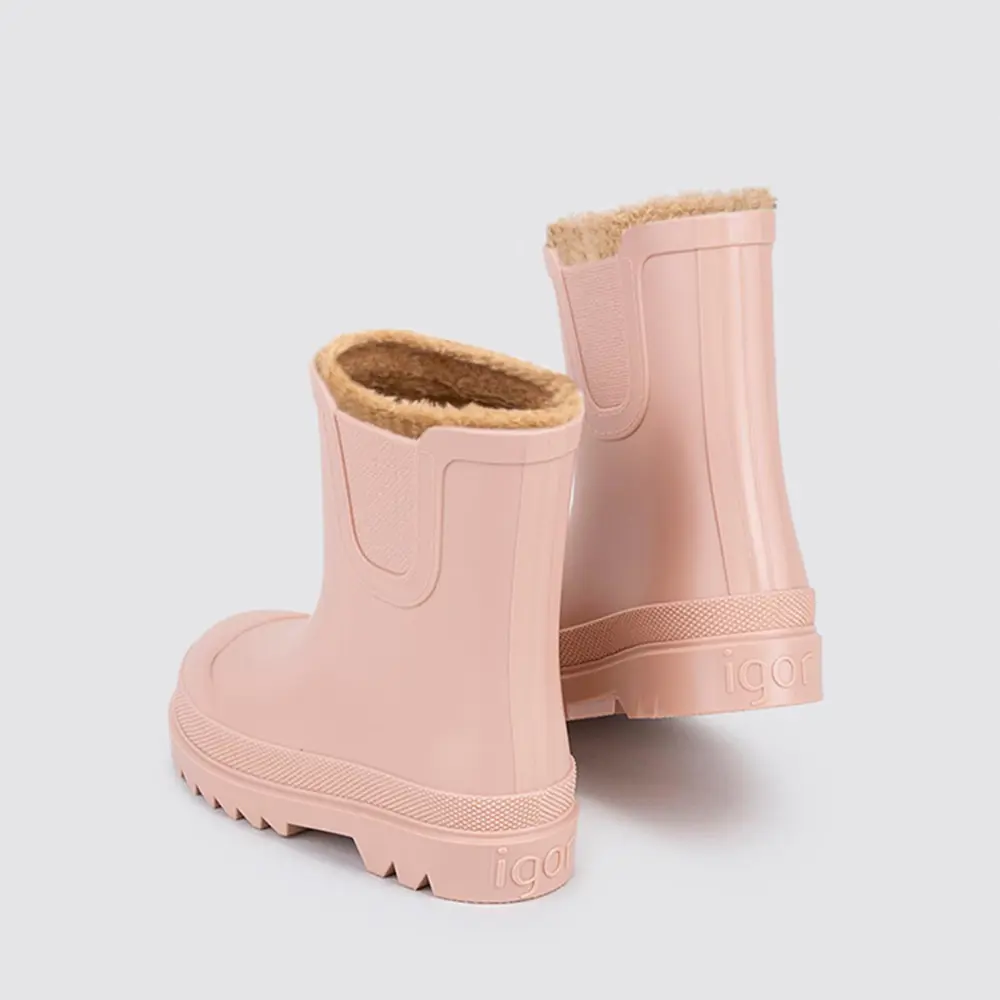IGOR Tokio Borreguito Maquıllaje Pembe Yağmur Çizmesi W10290-197 IGOR Tokio Borreguito Maquıllaje Pembe Yağmur Çizmesi W10290-197