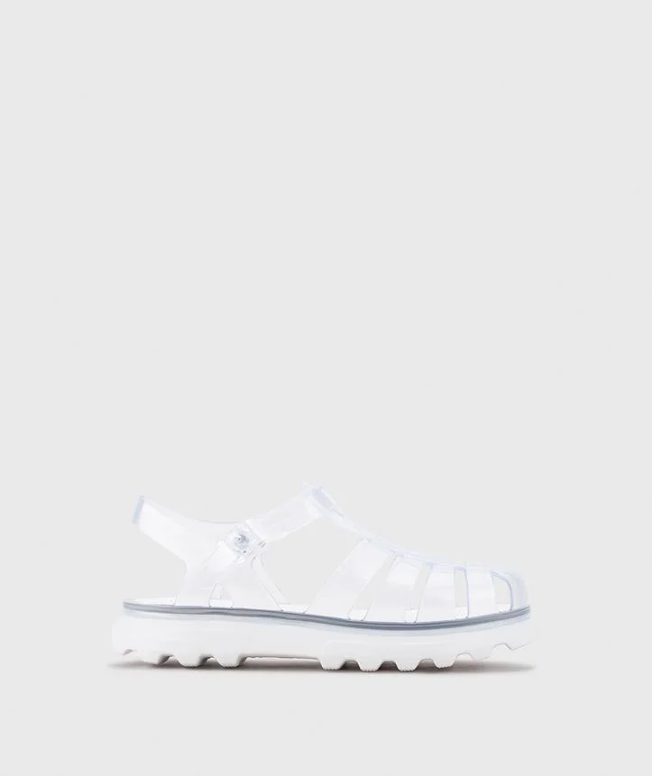 IGOR Vega Cristal Platform Transparente Kadın Sandalet S10361-187 IGOR Vega Cristal Platform Transparente Kadın Sandalet S10361-187