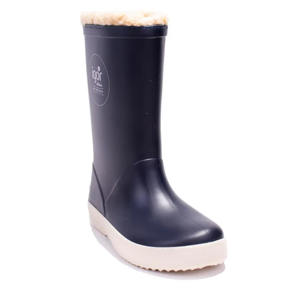 İgor W10207 Splash Nautico Borreguito Lacivert Ortopedik Kürklü E