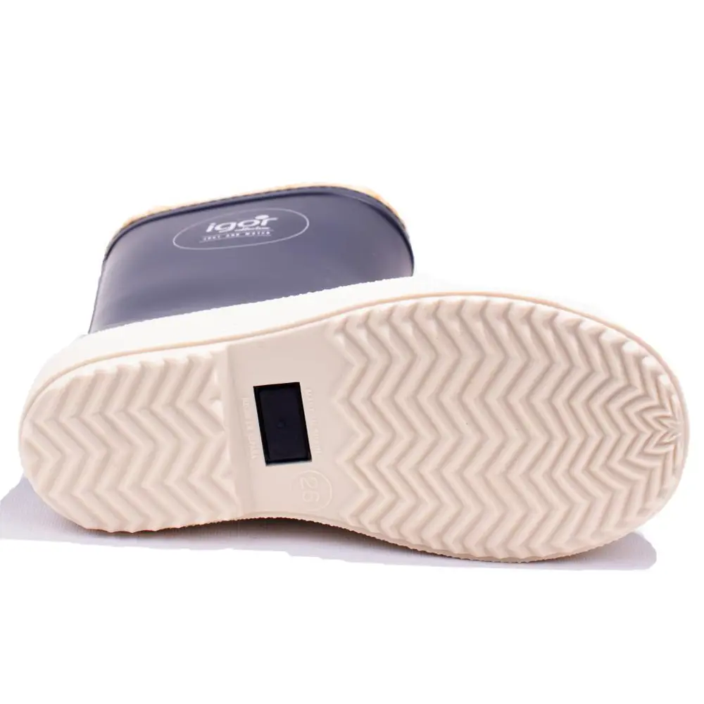 İgor W10207 Splash Nautico Borreguito Lacivert Ortopedik Kürklü E