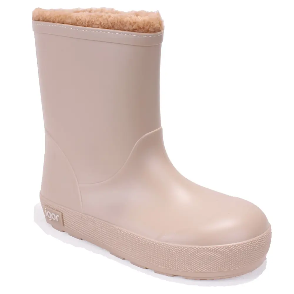 İgor W10306 Yogi Borreguito Bej Ortopedik Erkek Çocuk Yağmur Çizm