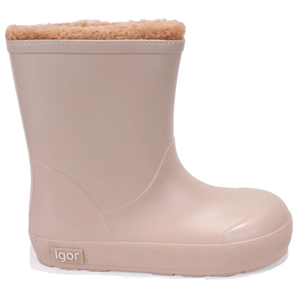 İgor W10306 Yogi Borreguito Bej Ortopedik Erkek Çocuk Yağmur Çizm