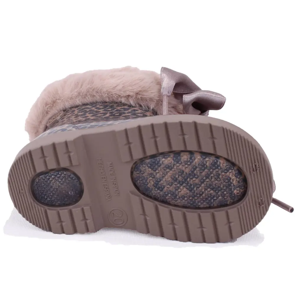 İgor W10338 Bimbi Leo Soft Taupe Ortopedik Kız Çocuk Yağmur Çizme