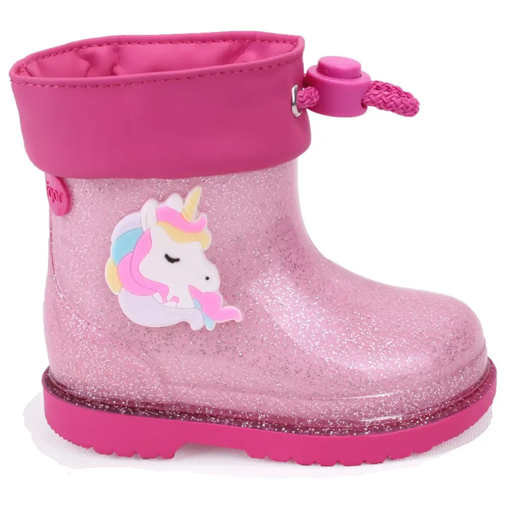 İgor W10339 Bimbi Unicornio Fuşya Ortopedik Kız Çocuk Yağmur Çizm