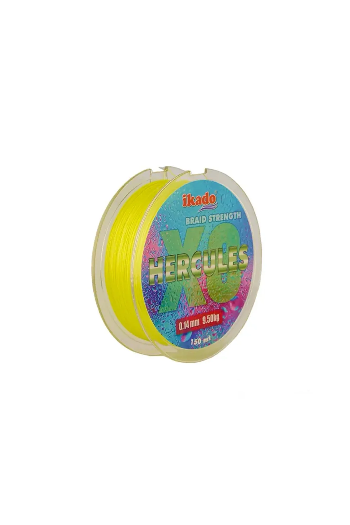 İKADO HERCULES 8X 150MT İP MİSİNA ( SARI ) 0,14 MM