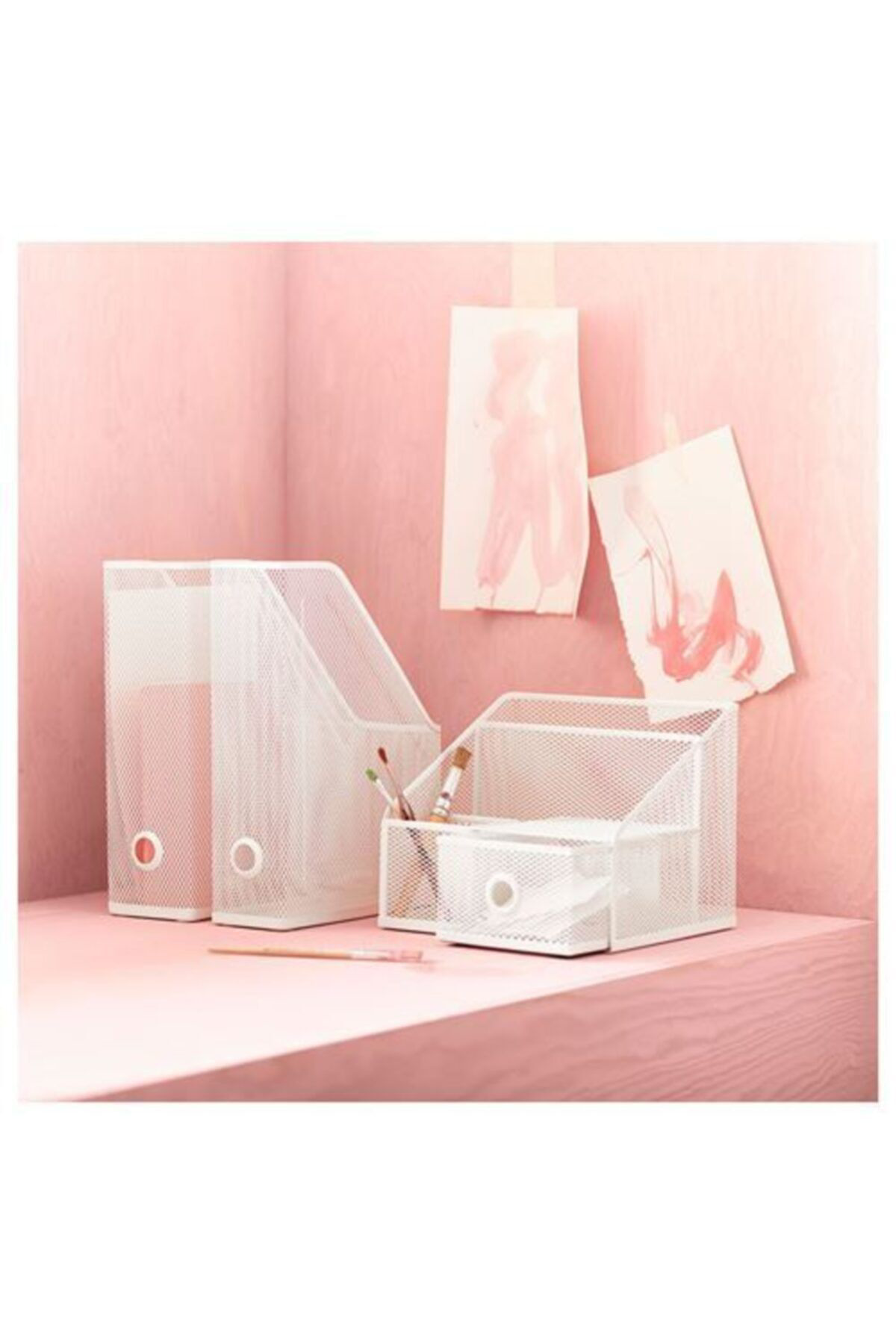 Belikgiray İkea Drönjöns Dosyalik,Beyaz