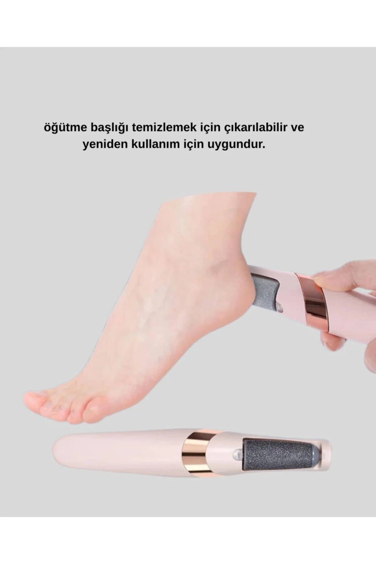 İki Hızlı Elektrikli Ayak Törpüsü Pürüzsüz Topuk Bakımı Fiyatı, Yorumları ve Özellikleri
