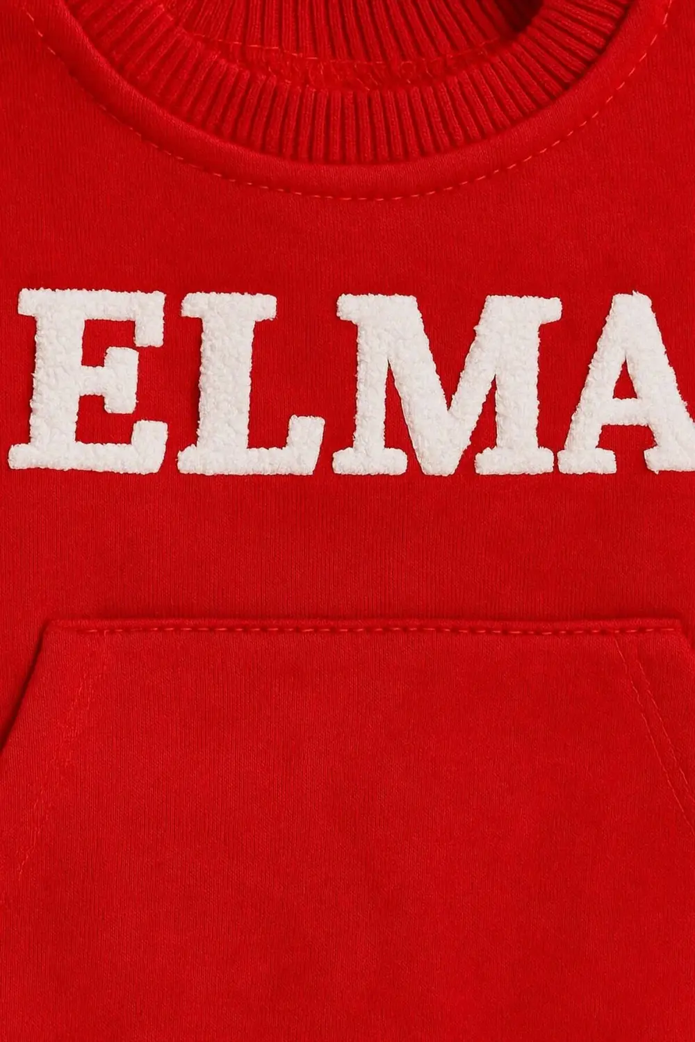 İki İp Süzene Elma Yazılı Kışlık Unisex %100 Pamuklu Bebek Takım