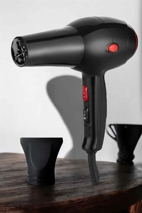 İki Kademeli Hız Ayarlı 2200W Fön Makinesi - Tüm Saç Tiplerine Uygun
