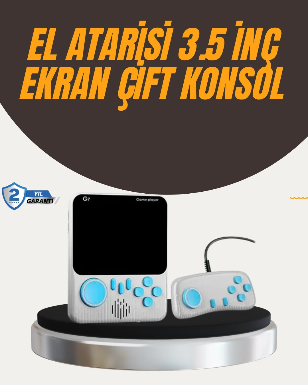 İki Kişilik Oyun Deneyimi Sunan Taşınabilir Retro Konsol Fiyatı, Yorumları ve Özellikleri