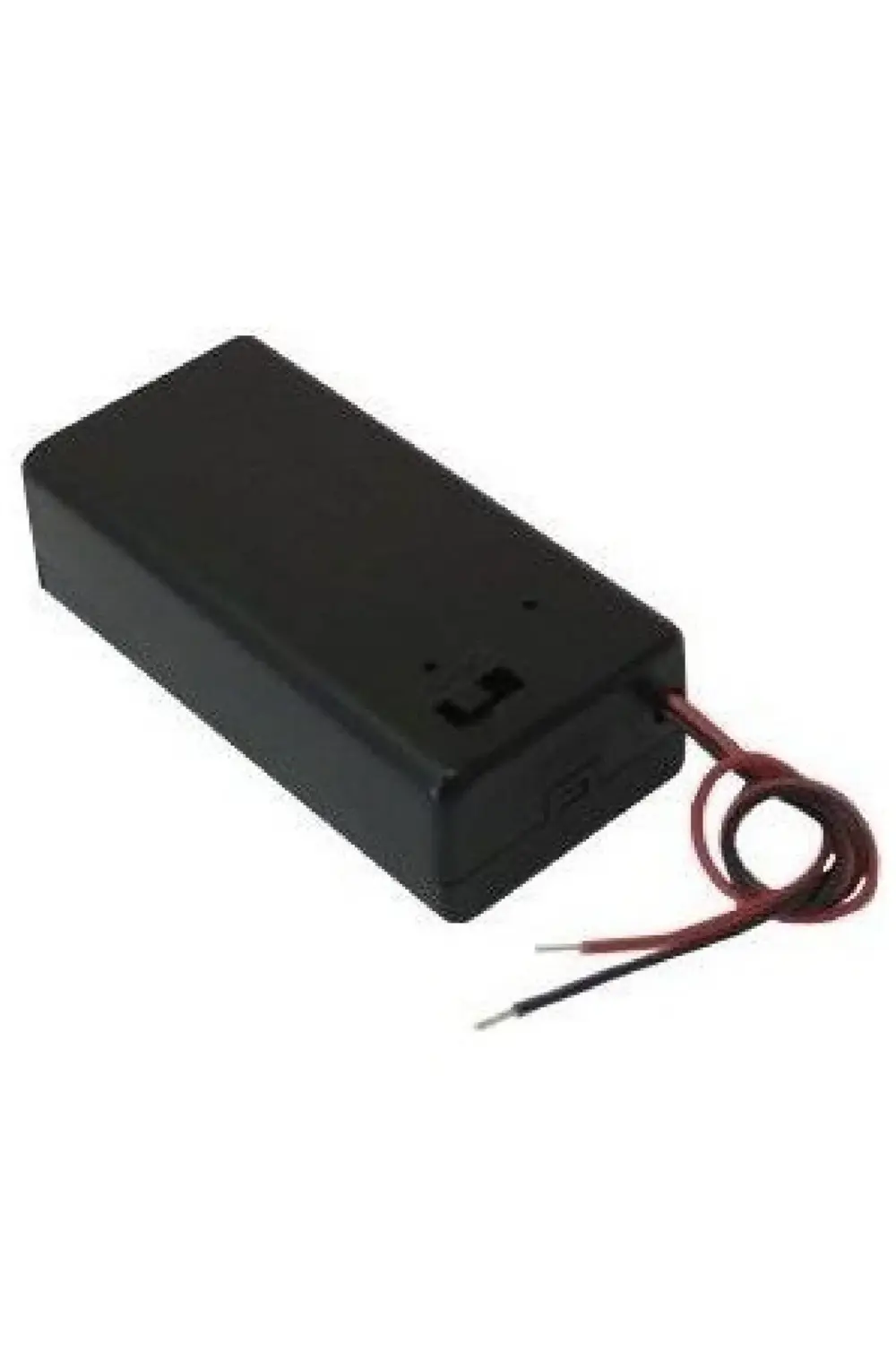 İkili 2’li Kapaklı Anahtarlı Aa Pil Kutusu / Kablolu Aa Pil Yuvas