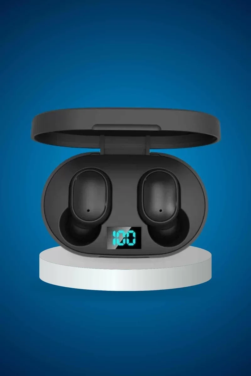 İkili Bluetooth Kulaklık Dijital Göstergeli Uzun Pil Ömrü Yüksek 