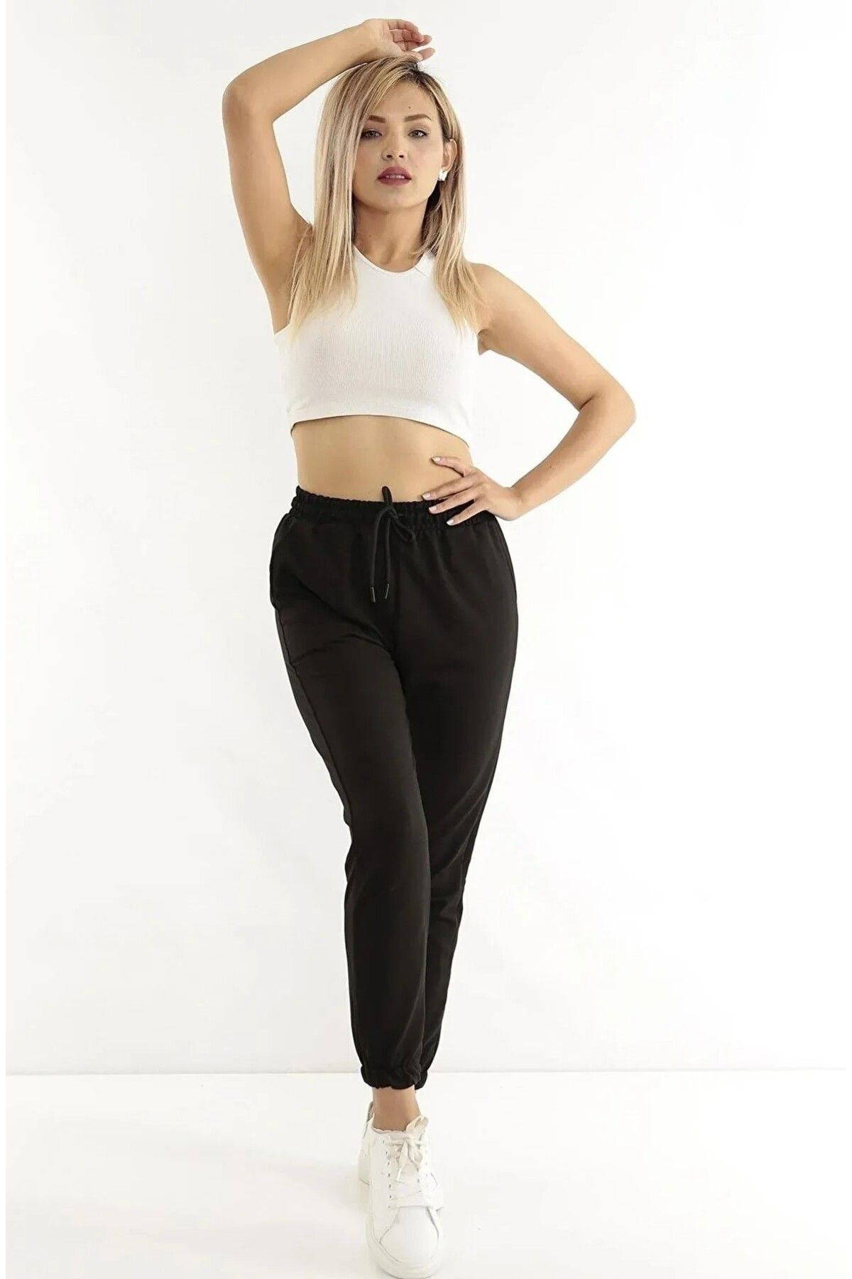 İkili Fırsat Eşofman Seti Paça Lastik Rahat Giyim Jogger