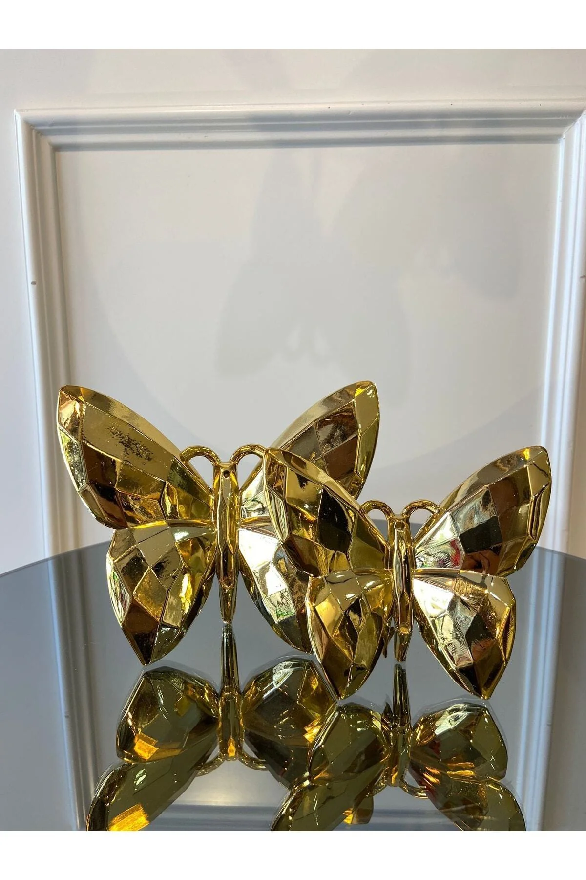 Ikili Gold Kelebek Biblo