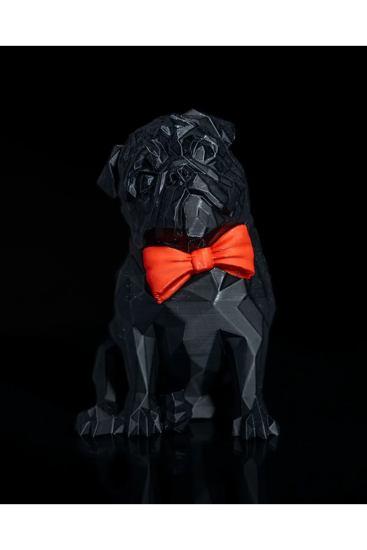 İkili Pug Köpek Figür Frank Pug Dekoratif Obje 11CM